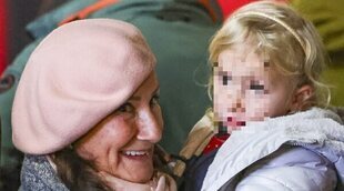 Paloma Rocasolano, más natural y tierna que nunca en su plan con su nieta Erin
