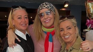 Belén Rodríguez celebra su cumpleaños rodeada de amigos