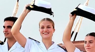 La Princesa Leonor regresa a Gijón tras completar su experiencia en la fragata Blas de Lezo y embarcar de nuevo en el Elcano