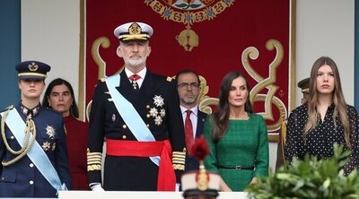 Los momentazos y curiosidades de los Reyes Felipe y Letizia, la Princesa Leonor y la Infanta Sofía en el Día de la Hispanidad 2025