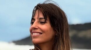 Almudena Cid, recuperándose en el hospital tras una operación de cadera