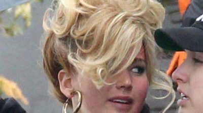 El look de los años 70 de Jennifer Lawrence en la nueva película de David O. Russell