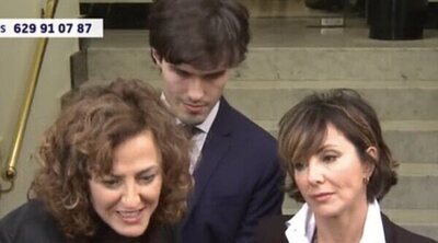 Las sentidas palabras de Sonsoles Ónega al término de la capilla ardiente de Fernando Ónega: "Ojalá podamos continuar su legado"