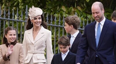 La Familia Real Británica se da cita en la tradicional Misa de Pascua: ausencias y grandes protagonistas