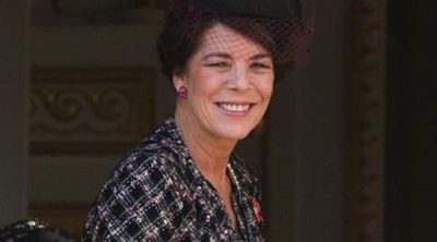 La Princesa Carolina de Mónaco ejerce de abuela con su nieto Sacha Casiraghi
