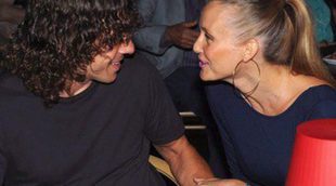 Carles Puyol y Vanesa Lorenzo presumen de embarazo y de amor en el estreno de 'The Hole' en Barcelona
