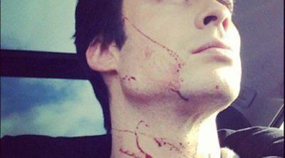 Un descuido de Ian Somerhalder provoca el pánico en una gasolinera