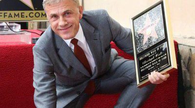 Christoph Waltz recibe su estrella en el Paseo de la Fama arropado por Quentin Tarantino y Samuel L. Jackson