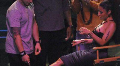 Casper Smart cambia por unas horas a Jennifer Lopez por Nicki Minaj