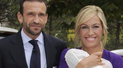 Luján Argüelles y Carlos Sánchez Arenas bautizan a su hija Miranda