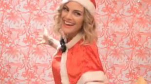Amaia Salamanca se disfraza de sexy Mamá Noel para felicitar la Navidad