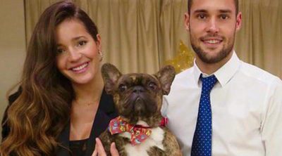 Así dieron la bienvenida a 2016 Malena Costa y Mario Suárez en Florencia