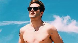 Pelayo Díaz, desnudo en Asturias tras enseñar su Pelayón en Ibiza