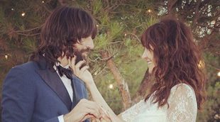 Melani Olivares muestra la primera imagen de su boda con Gorka González