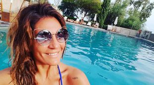 El fiestón de Raquel Bollo con Vera (GH16) y Víctor Sandoval en Sitges