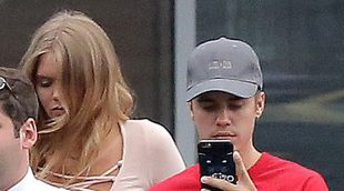 Justin Bieber, visto en compañía de la modelo Bronte Blampied