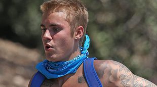 Justin Bieber luce cuerpazo mientras hace deporte