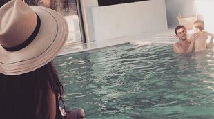 Tarde en la piscina para despedir Madrid: Así se lo monta la familia Casillas