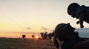 La foto más tierna de Anne Igartiburu y su hijo Nicolás