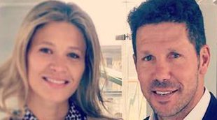 El Cholo y Carla Pereyra, padres de una niña