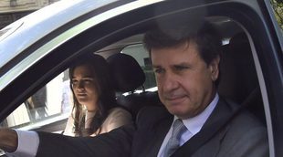 Cayetano Martínez de Irujo presenta a Bárbara Mirjan en la boda de su sobrino