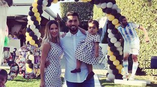 ¡Fiestón de cumpleaños para Ezequiel Garay y Shaila!