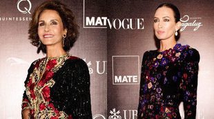 Nieves Álvarez y Naty Abascal brillan en la Gala MATE