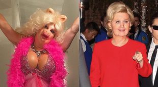 Colton Haynes y Katy Perry, irreconocibles bajo sus disfraces de Halloween