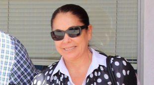La pancarta de la 'Libertad' de Isabel Pantoja