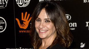 Melani Olivares luce embarazo en la Gala Benéfica Mundi 2016