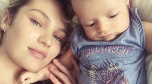 Helen Lindes, Bar Refaeli, Behati Prinsloo y Candice Swanepoel, las mamás modelo