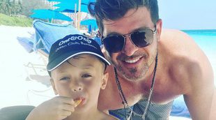 Robin Thicke y Paula Patton van a terapia de familia