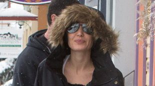 Jolie: Vacaciones en Colorado con sus hijos Shiloh y Knox