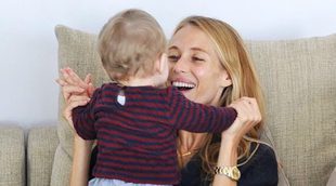 Vanesa Lorenzo felicita a su hija: Primer año, primeros paso