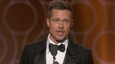 Brad Pitt consigue el apoyo de todos sus compañeros en los Globos de Oro 2017