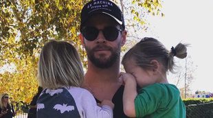 Tristan, Sasha e India Rose, fans nº1 de su papá Chris Hemsworth