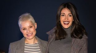 Noelia López y Soraya lucen embarazo en un desfile
