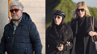 Almodóvar, Rossy de Palma o Coronado asisten a la capilla ardiente de Bimba Bosé