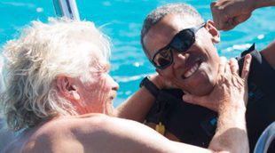 Las divertidas vacaciones de Obama con Richard Branson