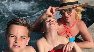 Britney celebra con sus hijos la recuperación de su sobrina