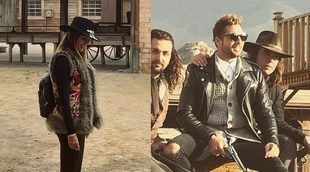 David Bisbal y Rosanna Zanetti pasan un día en el Oeste