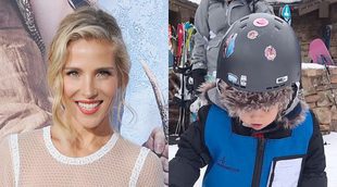 ¡Los mellizos de Elsa Pataky ya están aprendiendo a esquiar!