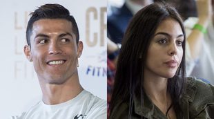 La cara larga de Georgina en la inauguración del nuevo gimnasio de Cristiano