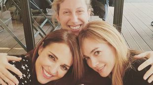 La foto más tierna de las 'chicas Velvet' con la barriguita de Freire