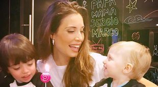 El cumpleaños feliz de Pilar Rubio con sus hijos