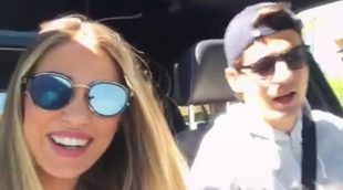 Morata y Alice Campello, puro amor cantando 'Despacito'