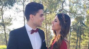Marc Bartra recibe la visita de Melissa Jiménez y Gala