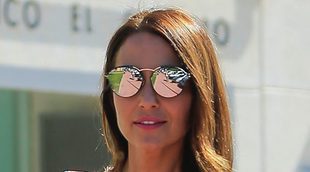 Paula Echevarría lleva a su hija a catequesis en plena guerra por la Comunión
