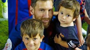 Antonella, loquita de amor por sus chicos Leo, Thiago y Mateo