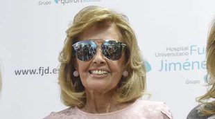 María Teresa Campos percibe una leve mejoría en su visión